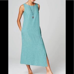New J.Jill Pure Jill Linen Asymmetric Dress